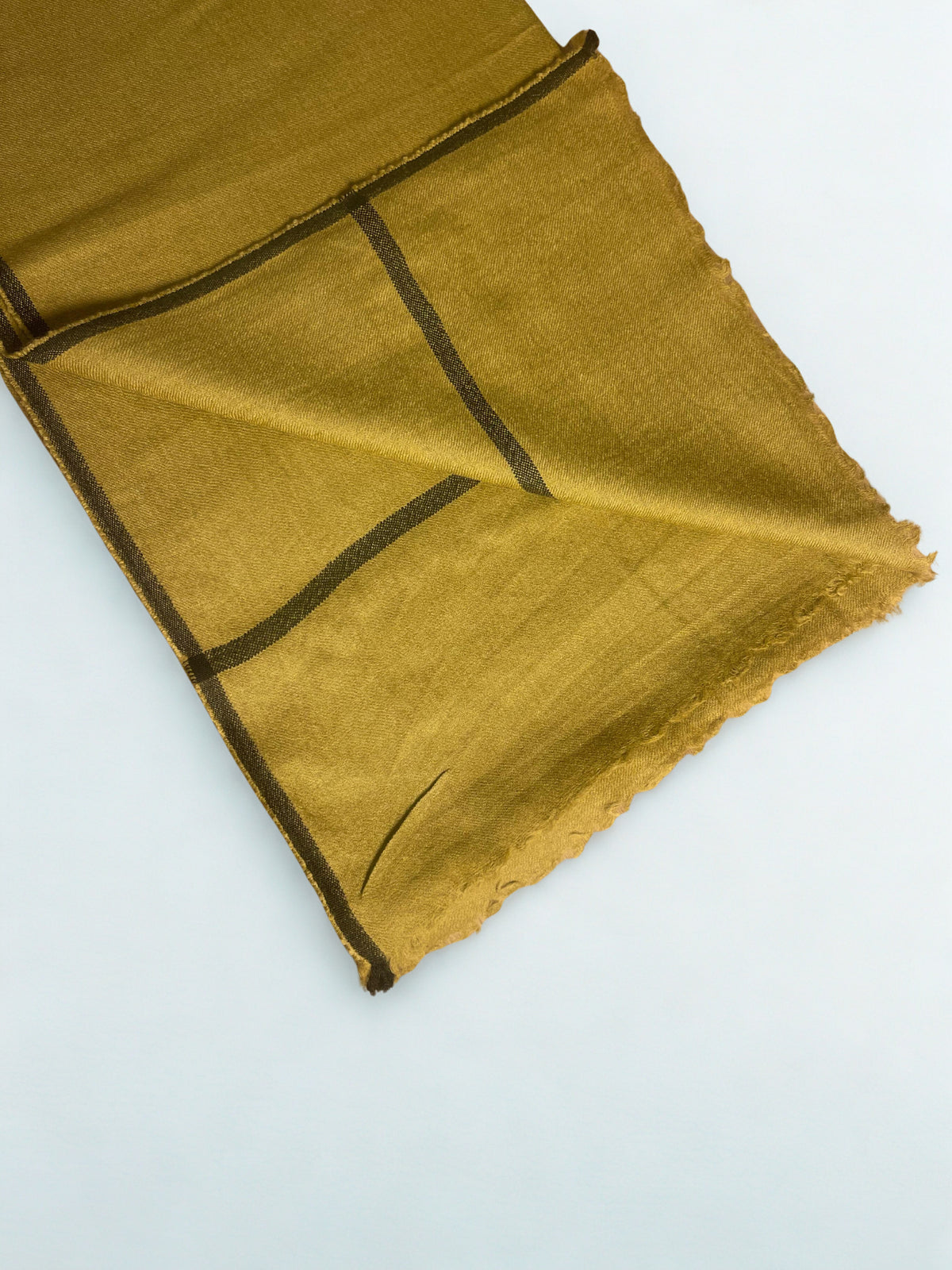 Swati Pashmina Premium Shawl - Mustard