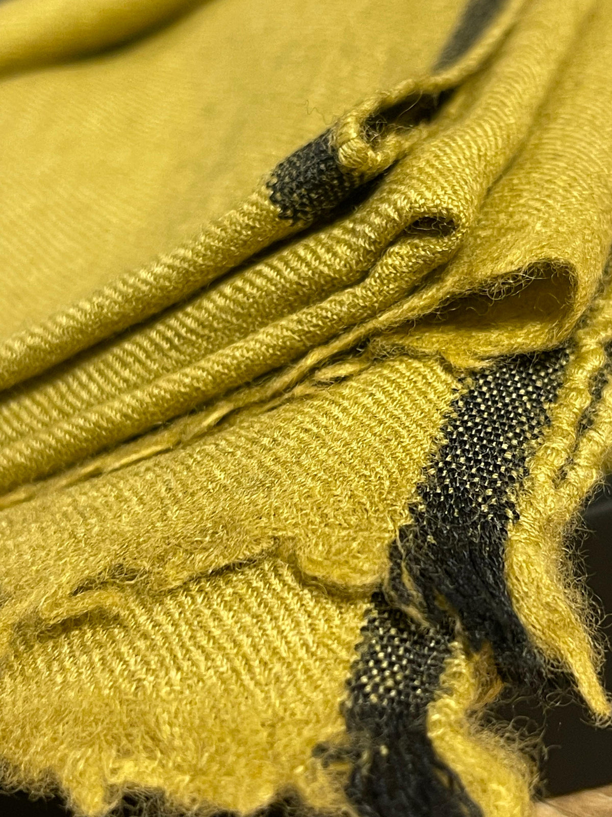 Swati Pashmina Premium Shawl - Mustard