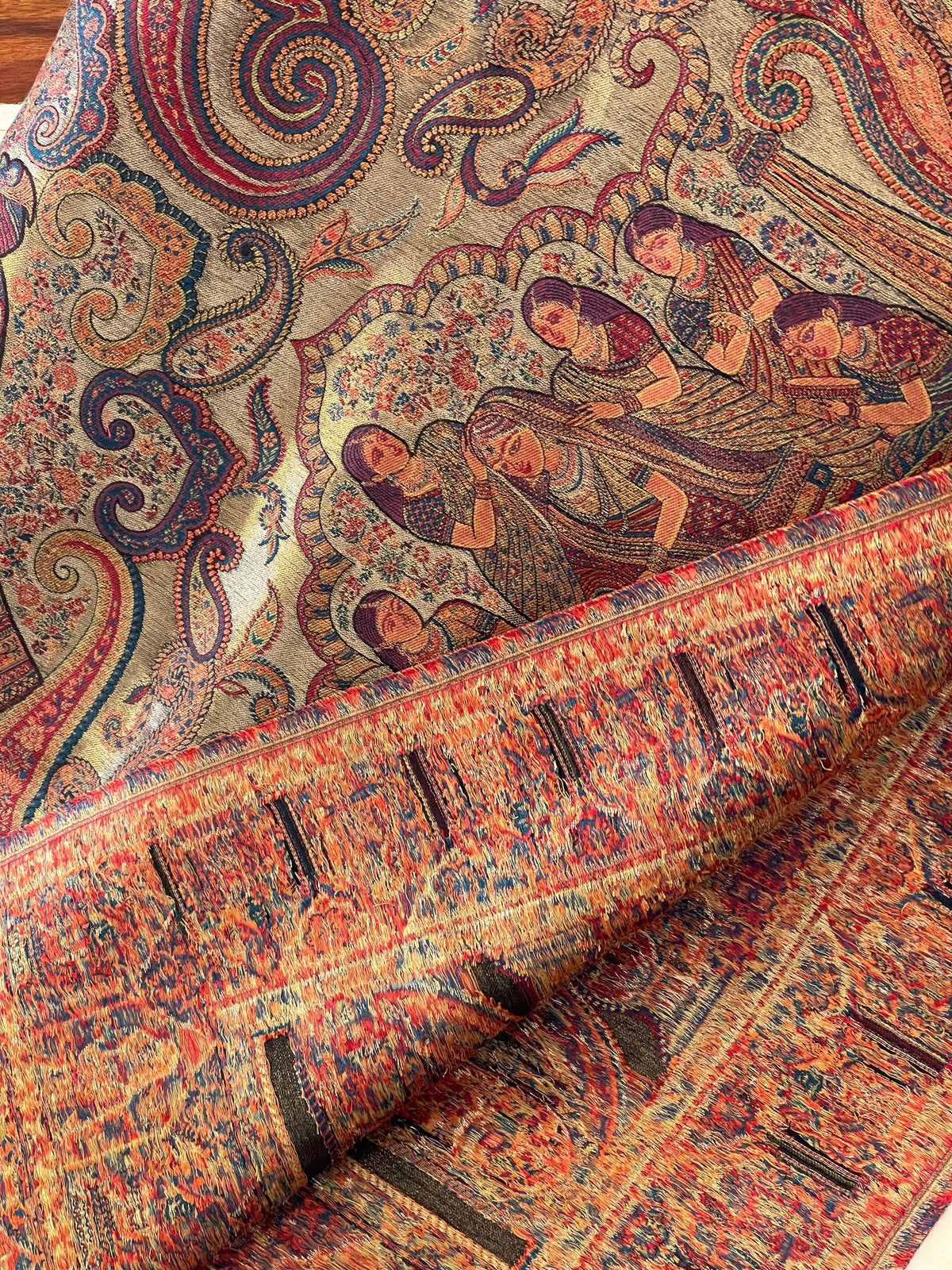 Kani Shikargah Pashmina Shawl