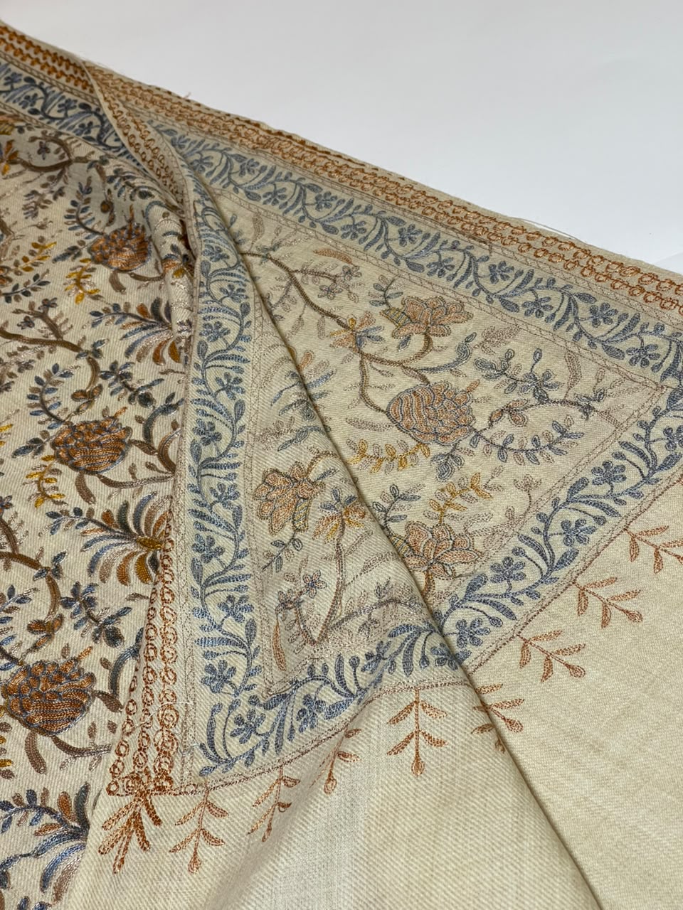 Elegant Floral Pashmina Shawl