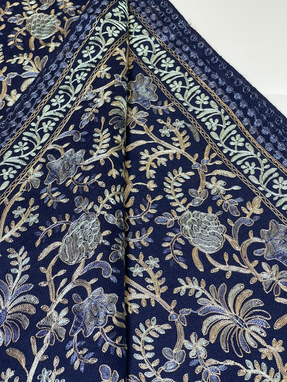 Elegant Floral Pashmina Shawl
