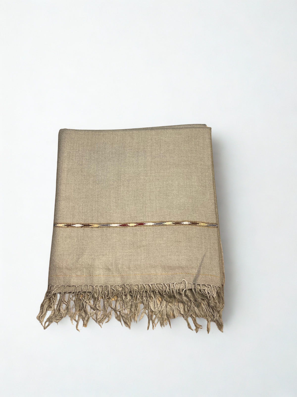 Premium Classy Grey Men’s Pashmina Shawl – 72 Wool